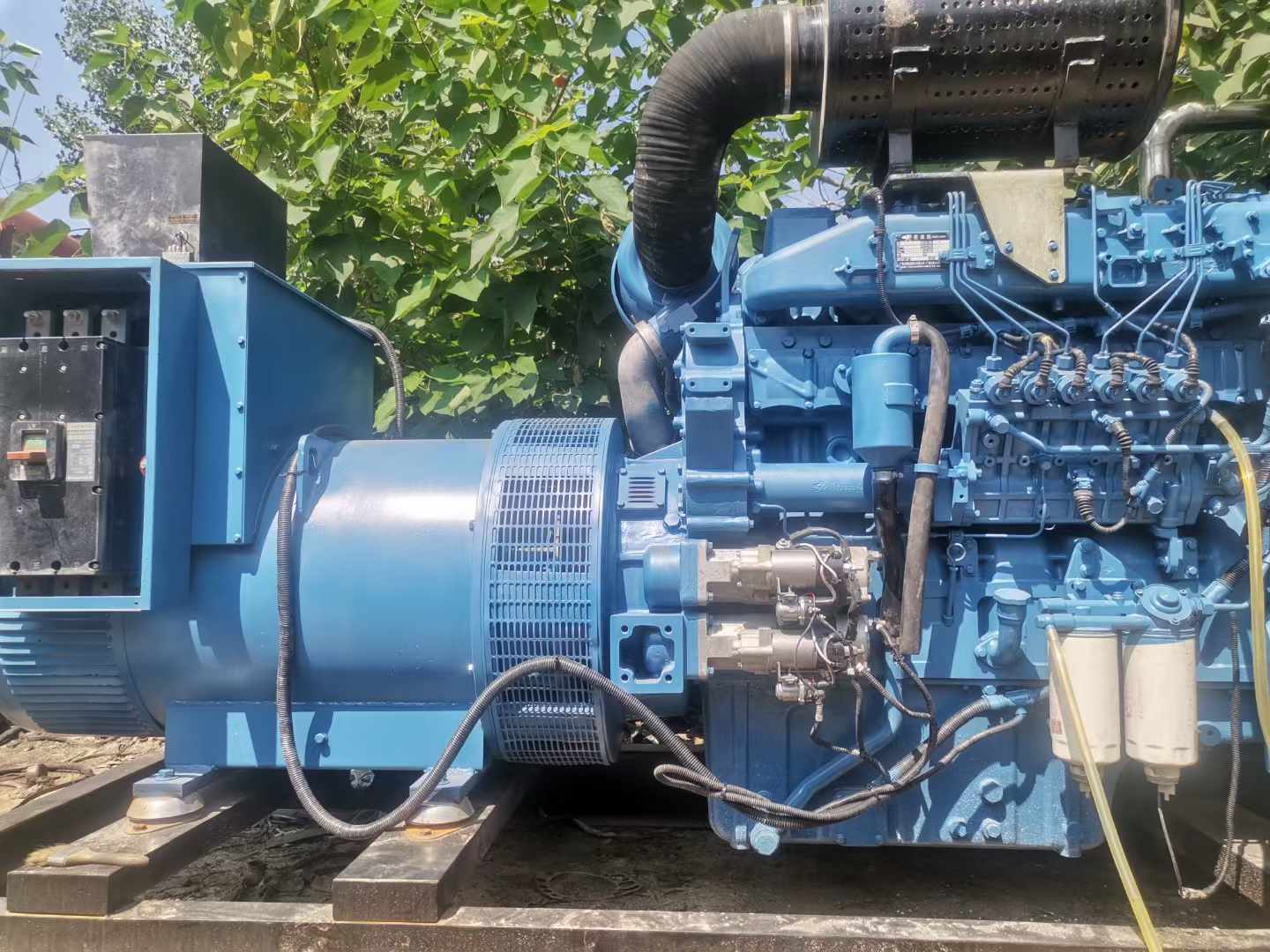 湟中详细说明降低 800kW 柴油发电机输出电流波动的方法